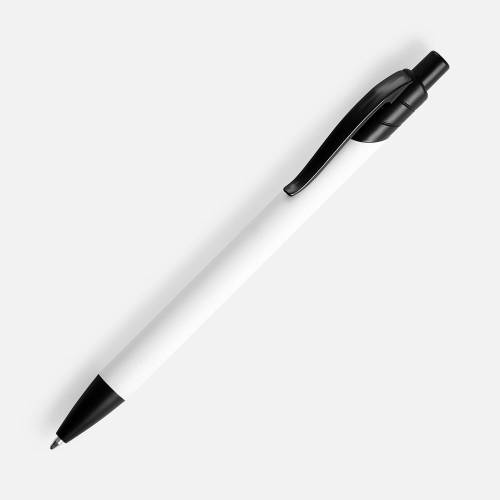 Ручка шариковая Undertone Black Soft Touch, белая фото 3