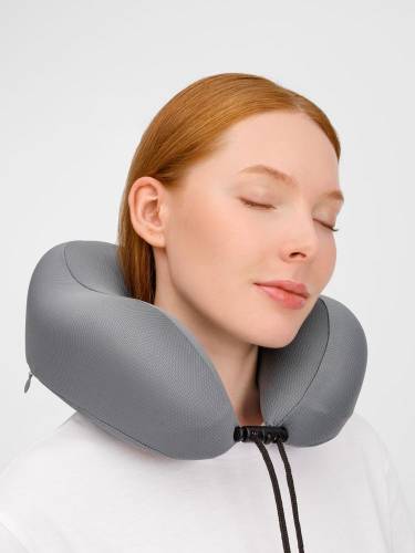 Дорожная подушка Somna, серая фото 10