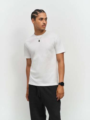 Футболка унисекс Cliff, черная фото 5