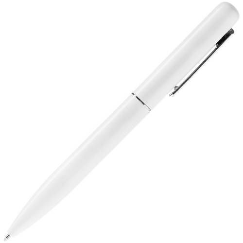 Ручка шариковая Scribo, матовая белая фото 5
