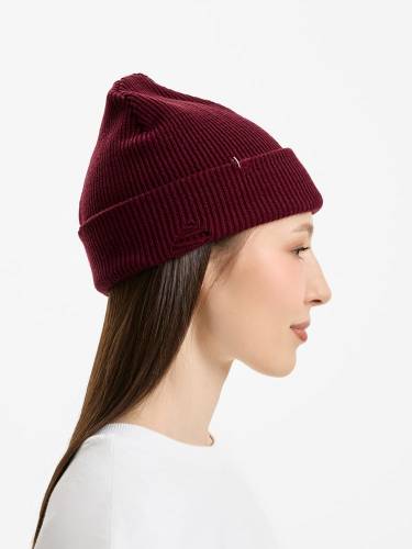 Шапка Ribelle, темно-красная (винная) фото 6