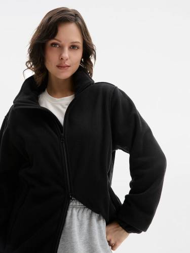 Куртка флисовая унисекс Ben Mac, черная фото 12