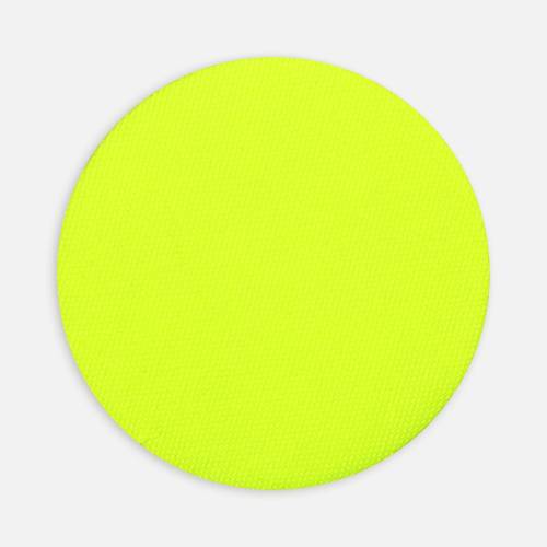 Наклейка тканевая Lunga Round, M, желтый неон