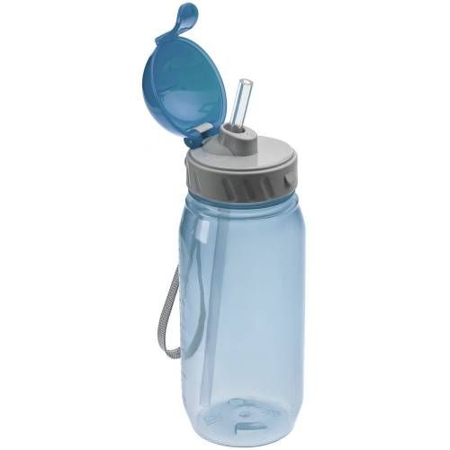 Бутылка для воды Aquarius, синяя фото 2