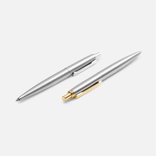 Ручка шариковая Poetica, золотистая фото 6