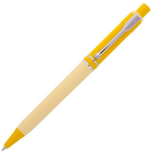 Ручка шариковая Raja Shade, желтая фото 3