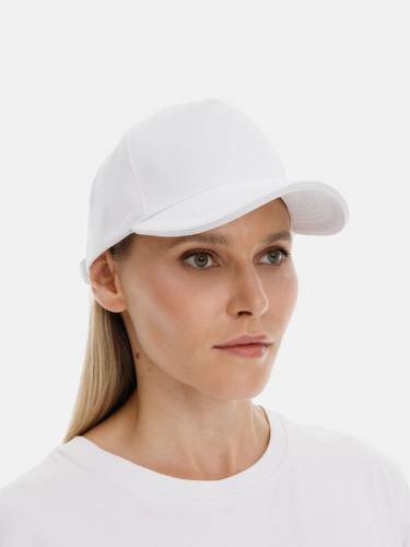 Бейсболка Classic 2.0, белая фото 7