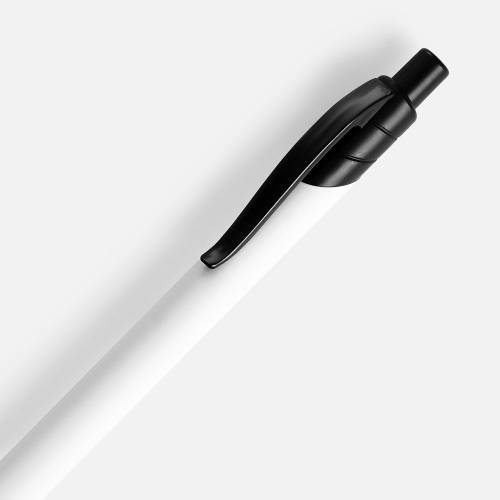 Ручка шариковая Undertone Black Soft Touch, белая фото 2