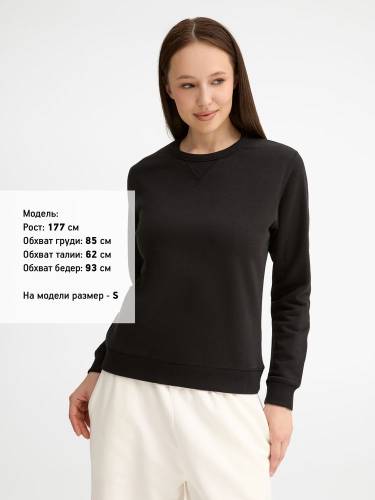 Толстовка женская Sully Women, черная фото 5
