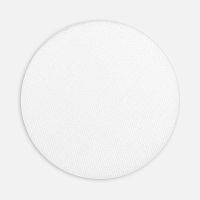 Наклейка тканевая Lunga Round, M, белая