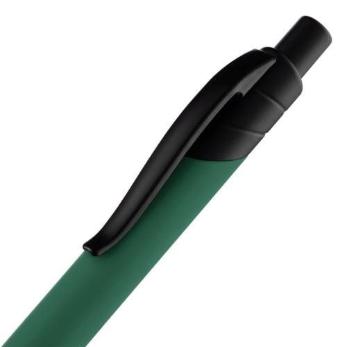 Ручка шариковая Undertone Black Soft Touch, зеленая фото 6