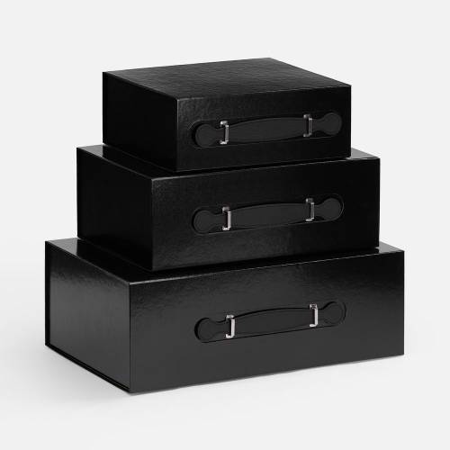 Коробка складная Holdfold, S, черная фото 8 Коробка складная Holdfold, S, черная фото 8