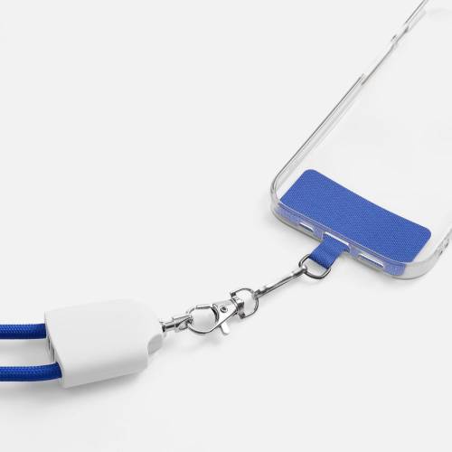Кабель-ланьярд energyFlex Pro, синий фото 6