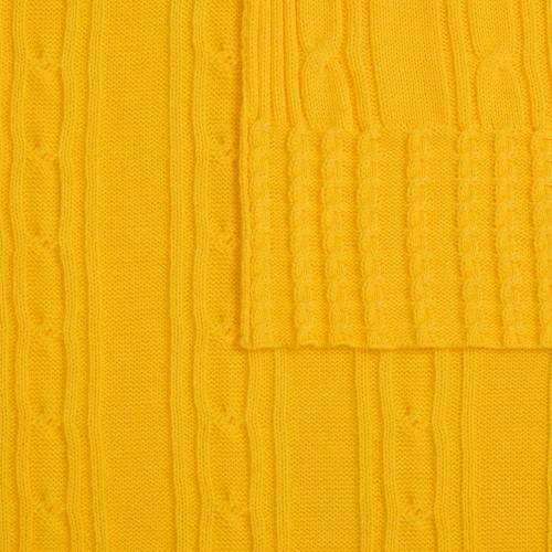 Плед Remitti, желтый фото 4