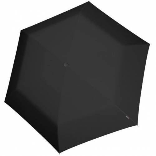 Складной зонт U.200, черный фото 3