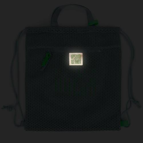 Рюкзак-мешок Verkko, серо-голубой фото 18