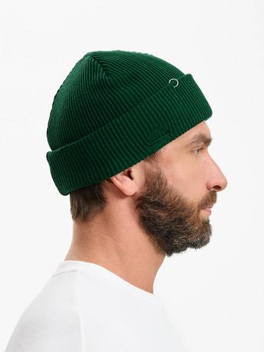 Шапка Ribelle, темно-зеленая (хвойная) фото 6