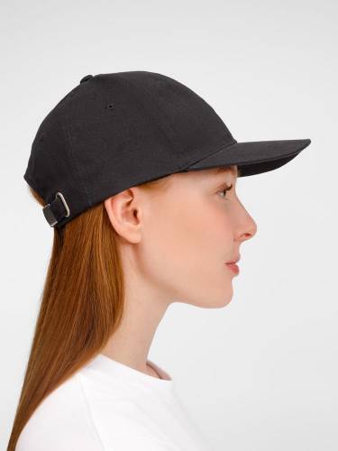 Бейсболка Buffalo, темно-серая (графит) фото 9