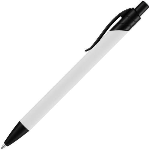 Ручка шариковая Undertone Black Soft Touch, белая фото 3