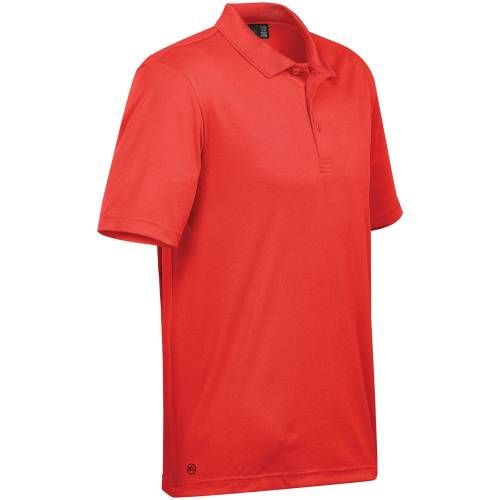 Рубашка поло мужская Eclipse H2X-Dry, красная фото 3