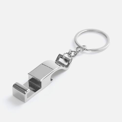 Брелок-подставка с открывалкой Virke, серебристый фото 3 Брелок-подставка с открывалкой Virke, серебристый фото 3