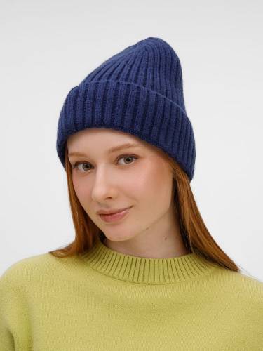 Шапка Laconi, синяя фото 5 Шапка Laconi, синяя фото 5