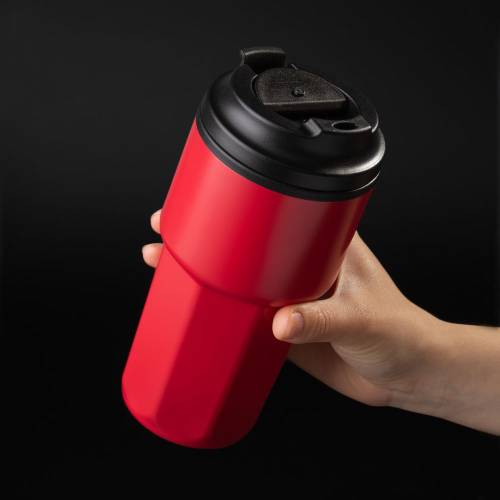 Термостакан Presa, красный фото 9