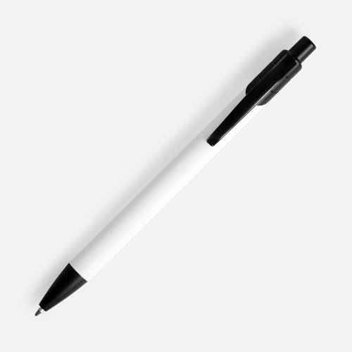 Ручка шариковая Undertone Black Soft Touch, белая фото 4