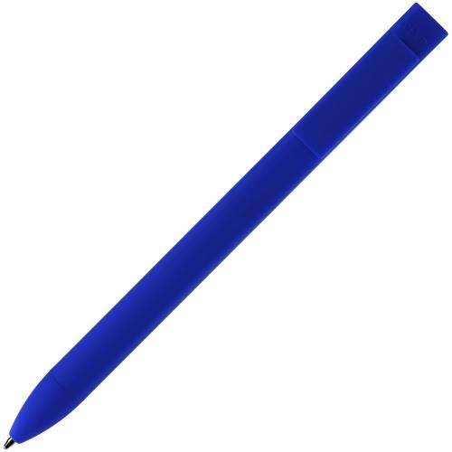 Ручка шариковая Swiper SQ Soft Touch, синяя фото 3