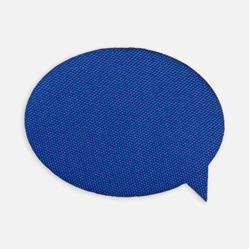 Наклейка тканевая Lunga Bubble, M, синяя фото 2