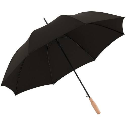 Зонт-трость Nature Stick AC, черный фото 2