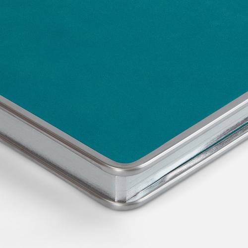 Ежедневник Metal Frame на заказ, датированный, бирюзовый фото 7