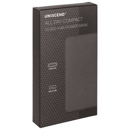 Внешний аккумулятор Uniscend All Day Compact 10000 мАч, синий фото 8