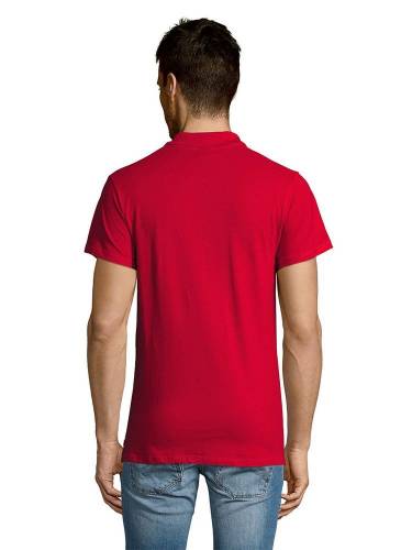 Рубашка поло мужская Summer 170, красная фото 7