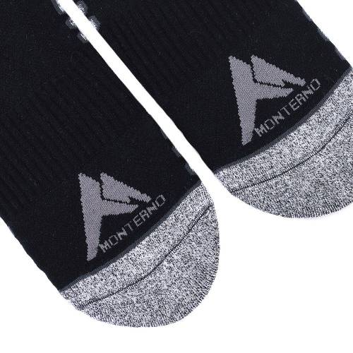 Набор из 3 пар спортивных мужских носков Monterno Sport, черный фото 4