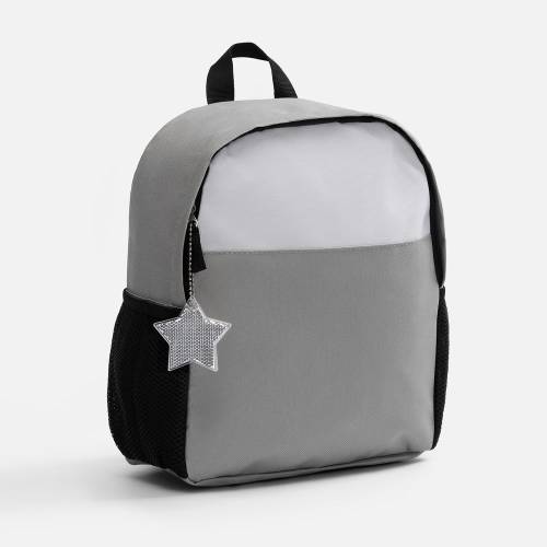 Пешеходный светоотражатель с цепочкой «Звезда», белый фото 3 Пешеходный светоотражатель с цепочкой «Звезда», белый фото 3