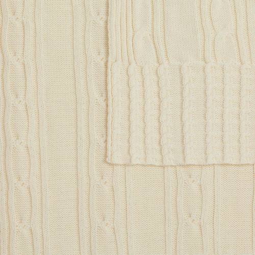 Плед Remitti, белый (молочный) фото 4