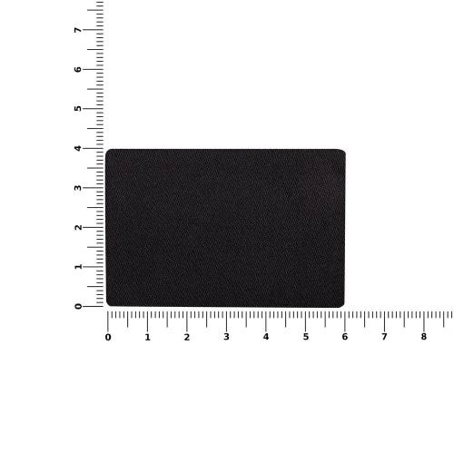 Наклейка тканевая Lunga, L, черная фото 3