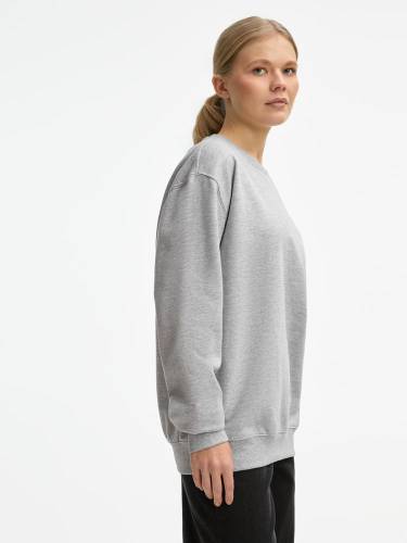 Свитшот унисекс Columbia, серый меланж фото 8 Свитшот унисекс Columbia, серый меланж фото 8