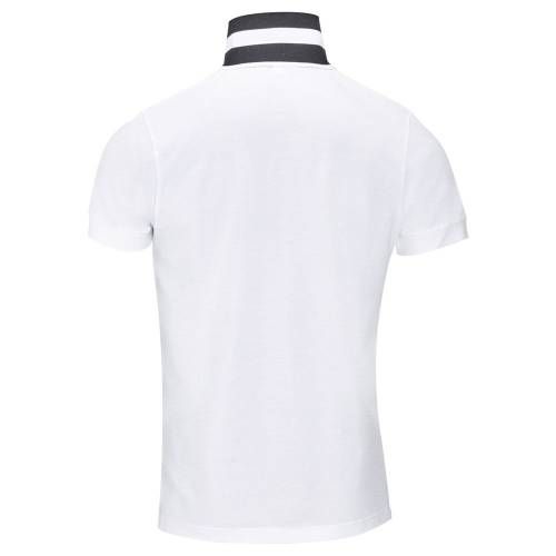 Рубашка поло мужская Patriot 200, белая с черным фото 3