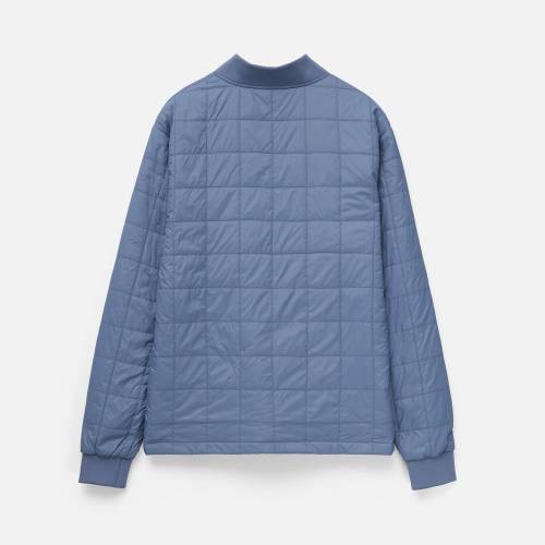 Куртка унисекс Warmbridge, синяя (джинс) фото 3