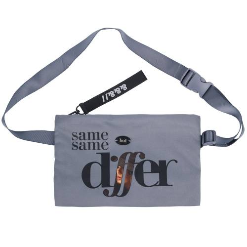 Поясная сумка W2, серая фото 22