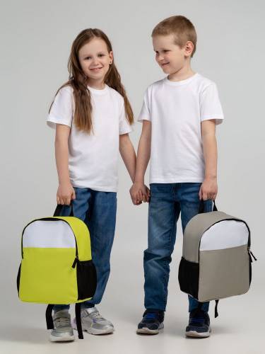 Детский рюкзак Comfit, белый с зеленым яблоком фото 9