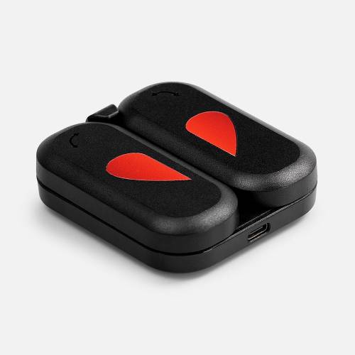 Складная станция беспроводной зарядки Trilogic, черная фото 9