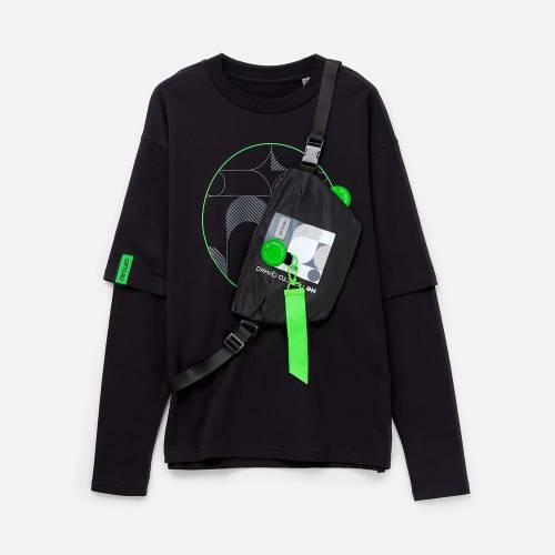 Поясная сумка W1, черная фото 16