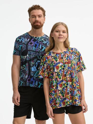 Футболка унисекс Senti с полной запечаткой на заказ фото 2