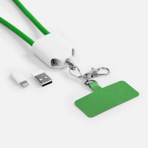 Кабель-ланьярд energyFlex Pro, зеленый фото 7