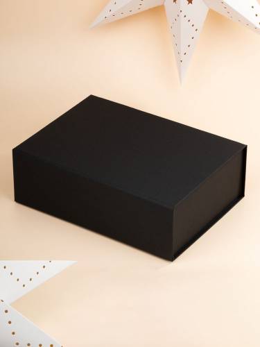 Коробка складная Portada, L, черная фото 5