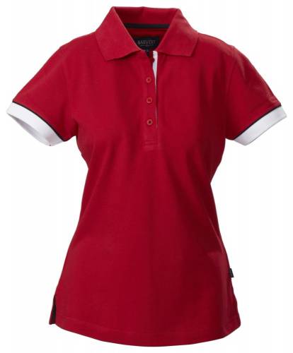 Рубашка поло женская Antreville, красная фото 2