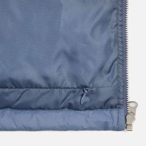 Куртка унисекс Warmbridge, синяя (джинс) фото 7